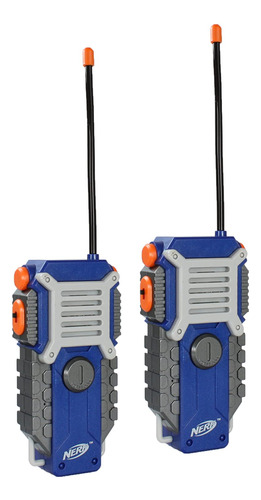 Walkie-talkies Nerf Para Niños De Sakar | Potentes 1000 Pies