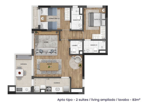 Imagem 26 de 29 de Apartamentos 3 Suítes Com 2 Vagas De Garagem No São Francisco
