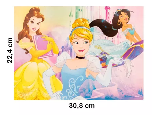 Quebra Cabeça Disney Princesas 100 Pçs Grow Infantil Menina