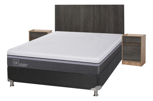 Box Spring Gris