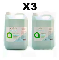 Comprar 3 Kit Shampoo + Balsam Aceite De Argan Nov X 3900ml C\u002Fu.