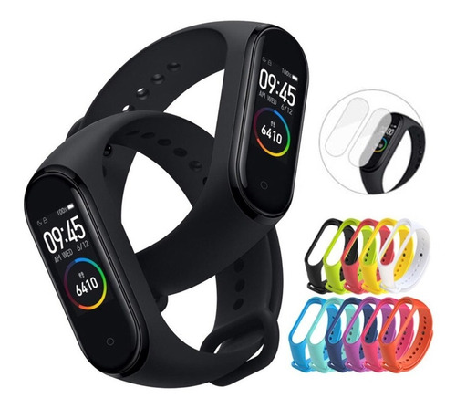 Xiaomi Mi Band 4 Relógio Original + Pulseira Ex + Películas