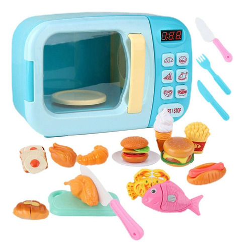 / Juego De Horno De Microondas Electrónico Infantil 31