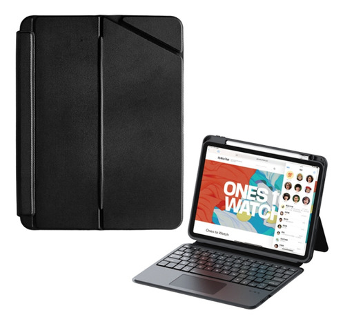 Funda De Cuero Con Teclado Para iPad Pro 12.9/iPad Pro 11/ip