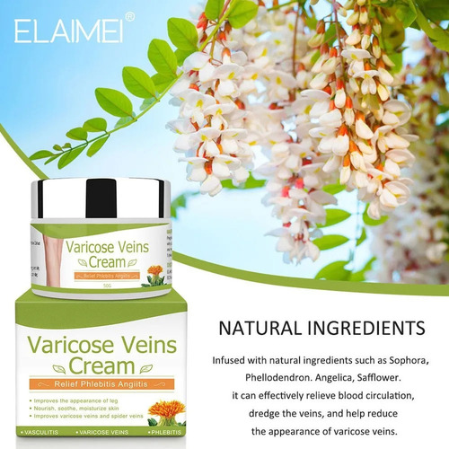 Crema For Venas P: Alivia El Dolor, Las Venas Y Las Protube-
