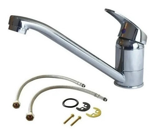 Imagen 2 de 4 de Griferia Monocomando Mesada Cocina Reforzada! Envio Gratis