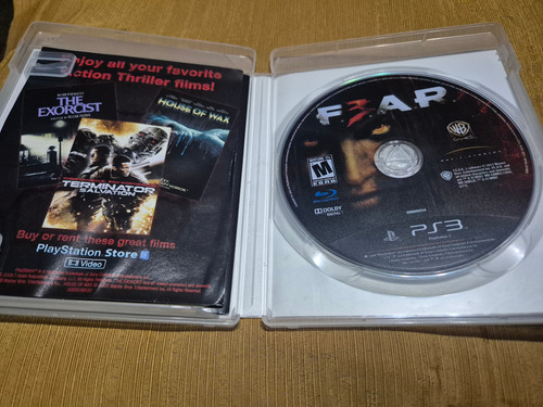 Juego De Ps3 Fear 3, Físico Y Usado (Usado)