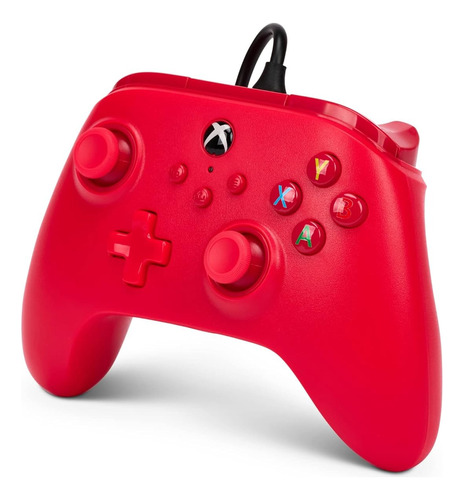 Control Joystick Acco Brands Powera Enhanced Wired Rojo