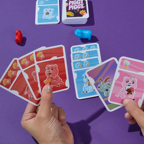 Juego De Cartas Piggy Piggy | Divertidos Juegos Familiares P