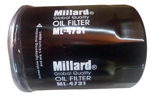 Imagen 1 de 2 de Filtro De Aceite Ml4731 Mitsubishi Canter Fe444 Turbo