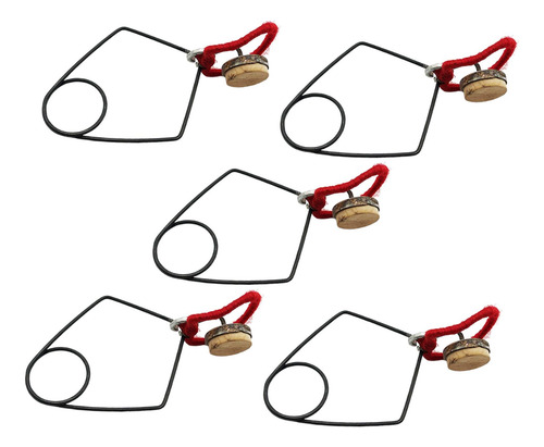 5 Piezas De Clips Para Botones De Flauta, Ligeros Y De