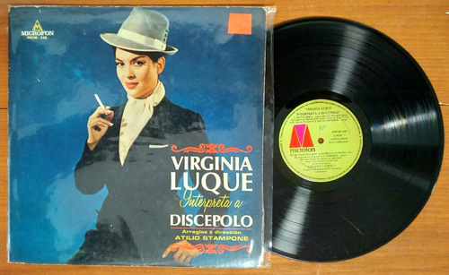 Virginia Luque Stampone Interpreta A Discepolo Disco Lp