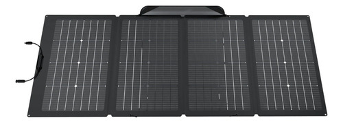 Panel Solar Ecoflow, Portátil Y Plegable, Bifacial, De 220 W, Color Negro, Voltaje De Circuito Abierto, 18,4 V, Voltaje Máximo Del Sistema: 21,8 V
