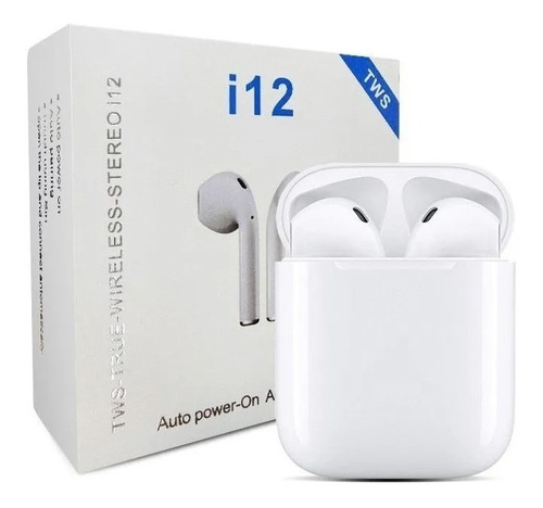 Audífonos Inalambricos Tws I12 Bluetooth 5.0 Tipo AirPods