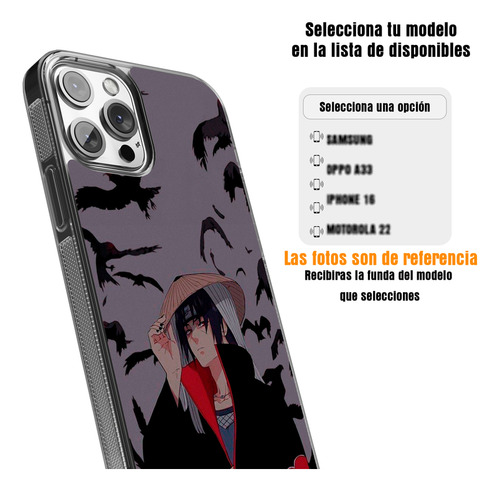 Funda + 2 Micas Acrigel Para Iphone (todos) Naruuto Naruuto Iphone 12 Pro Max
