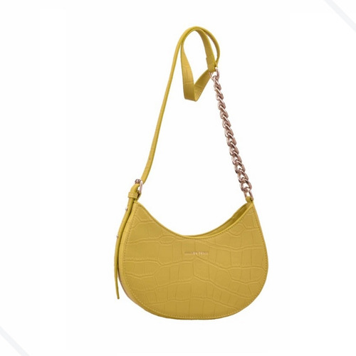 Bolsa Transversal Feminina Elegante Golden Fênix