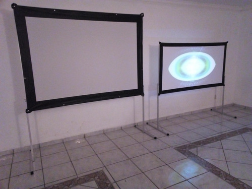 Pantalla De Proyector Proyeccion American Screens Djs 2x1 M.