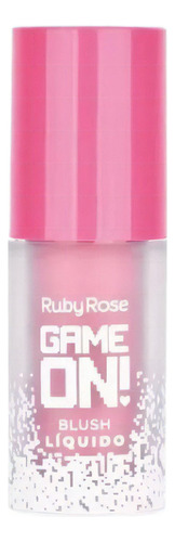 Blush Líquido Game On Ruby Rose Cor do blush Push Start