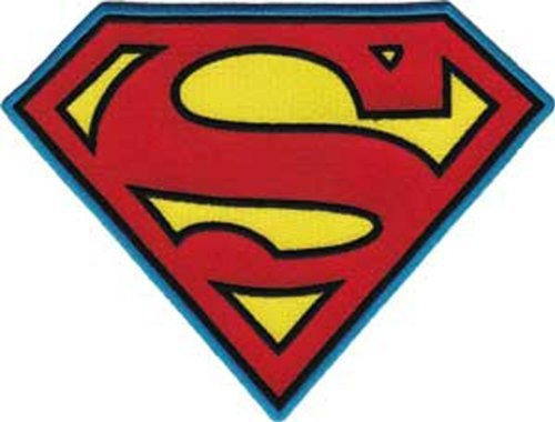 C&d Visionary Dc Comics Parche, Superman Insignia 7.5x10