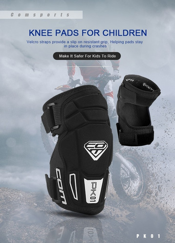Kit Rodilleras Coderas Niños 5 A 8 Años Mountain Bike