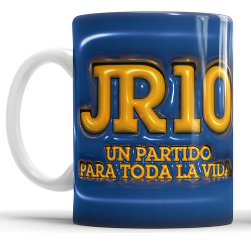 Taza De Cerámica Juan Román Riquelme Boca Juniors Despedida