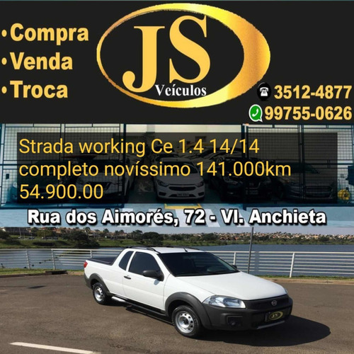 Imagem 8 de 8 de Fiat Strada 2014 1.4 Working Ce Flex 2p