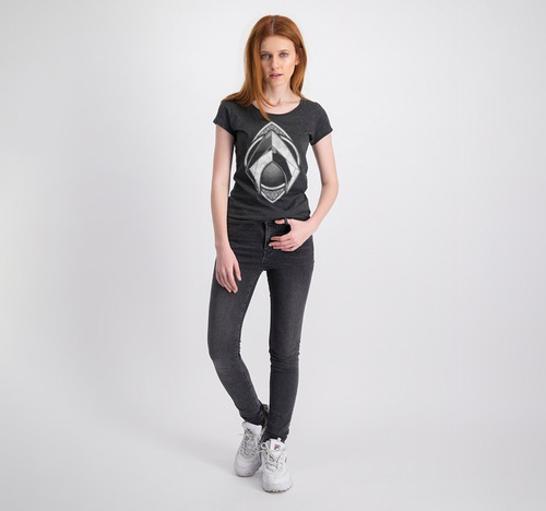 Playera Mujer Máscara De Látex Hero Of Atlantis Aquaman