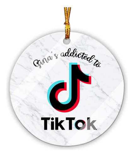 Leevinhome Adorno Navidad Inspirado Tik Addict Toks Para