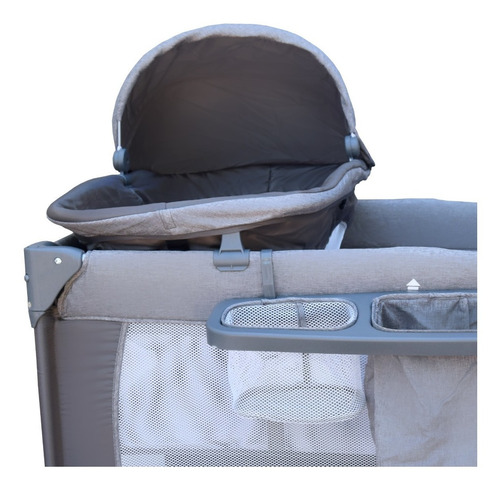 Imagen 4 de 8 de Practicuna Cuna Megababy Completa Mosquitero+organiz+bolso