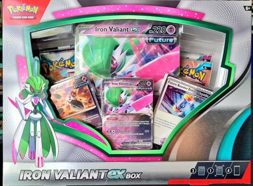 Pokemon Tcg Iron Valiant Ex Box Inglés
