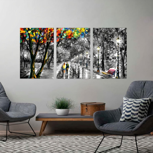 Imagem 4 de 9 de Quadro Moderno Para Sala Quarto Abstrato Sonhos Tela Canvas