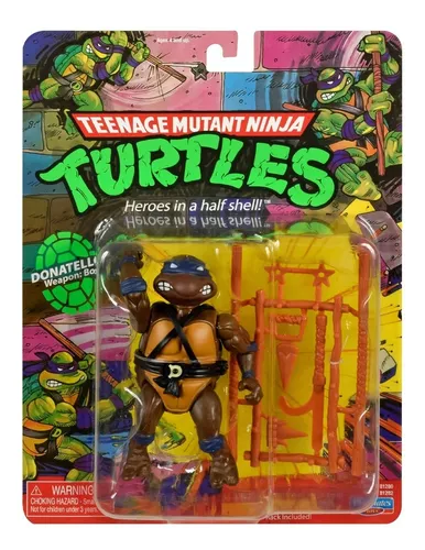 Set figuras Tortugas Ninja Retro - Comansi