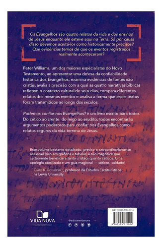 Livro Podemos Confiar Nos Evangelhos? - Peter J. Williams