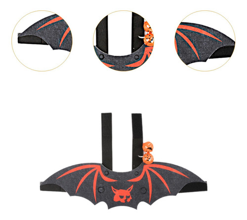 Cats Bat Cute Apparel Party Decoration M With Bell