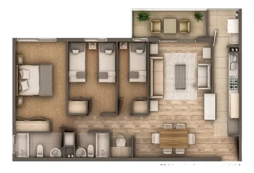 Vende Departamento Condominio Puerta Del Lago Curauma