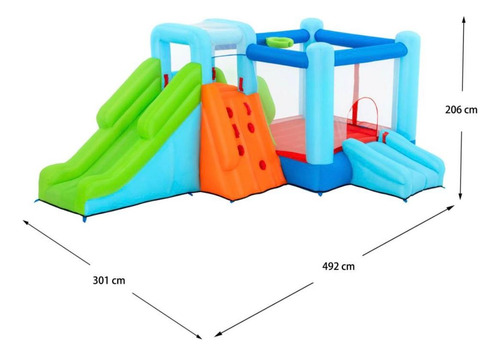 Parque Brincolin Inflable Jump N Climb Mega Bouncer