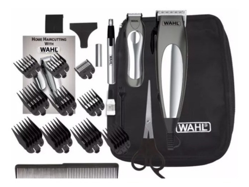 Maquina De Cortar Cabello Wahl De Luxe, Kit Completo 3 En 1