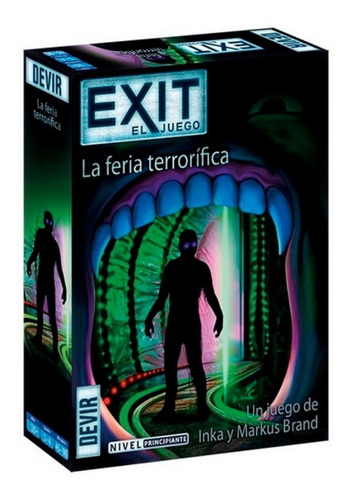 Exit La Feria Terrorifica Juego Mesa Sala Escape Room Devir