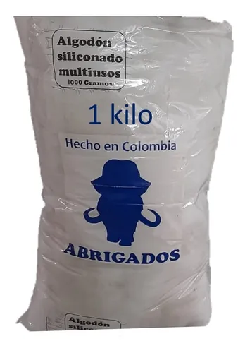 Fibra para relleno de cojines, almohadas, peluches, muñecas 1 kg