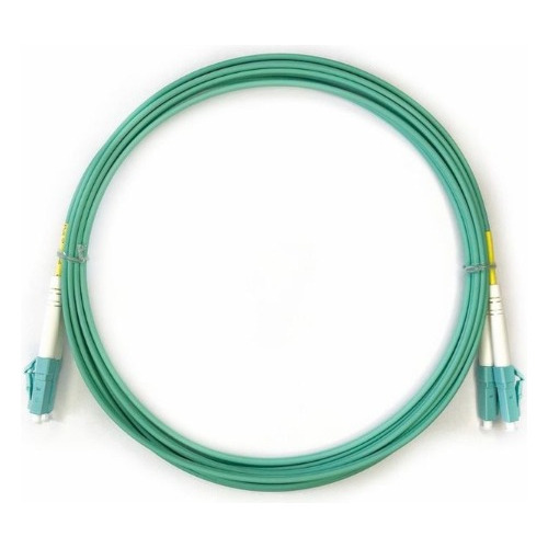 Patchcord Fibra Optica Lc/upc Lc/upc Duplex Om3 Aqua 10mt