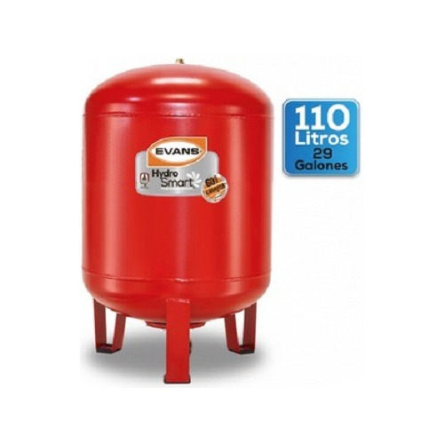 Tanque Hidroneumático Evans Vertical 110 Lts / 29 Gal