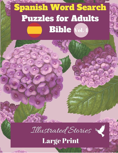 Libro: Spanish Word Search Puzzles For Adults: Bible Vol.4 I