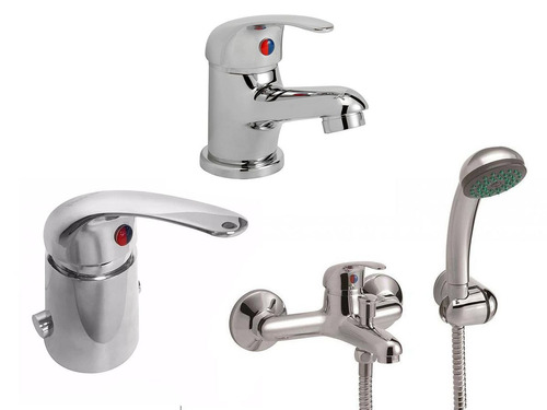 Griferia Lavatorio Bidet Ducha Peirano Lugo Monocomando Eg