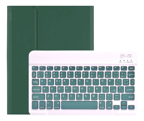 Imagen 7 de 9 de Funda Teclado Para iPad 9va Generación 10.2 Smart + Lapiz