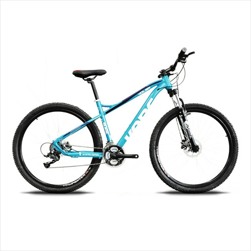 Bicicleta mountain bike Kore Volga 2023 R29 tamaño del cuadro L color turquesa/blanco