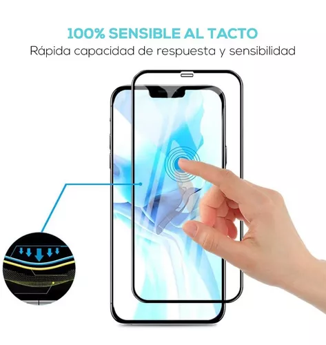 Mica Cristal Templado 9d 9h Para iPhone 13 13 Pro Max o Mini