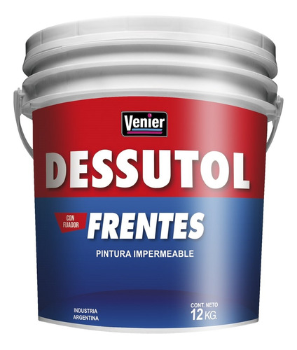 Venier Dessutol Latex Frentes Blanco X 12