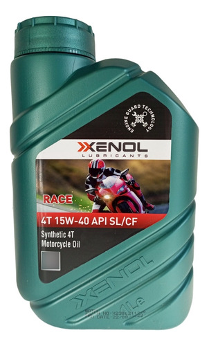 Aceite Sintetico Para Motos 15w40 4t Xenol