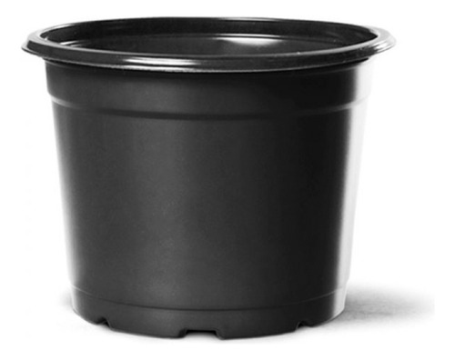 Pote Holambra Preto Np13 Nutriplan P/ Cactos E Viveiros