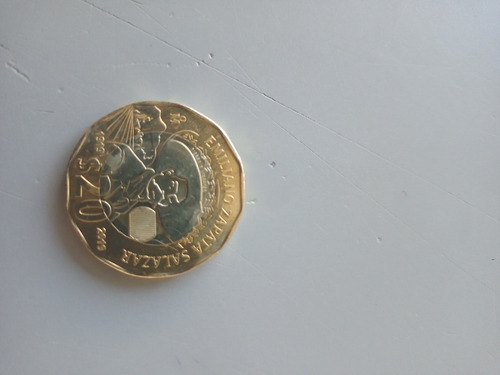 Moneda  De 20 Pesos De  Emiliano Zapata 